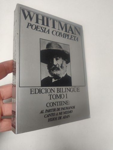 Portada del libro de Poesía completa. Tomo I. Edición bilingüe