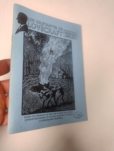 Portada del libro de Los diletantes de Lovecraft. nº 6