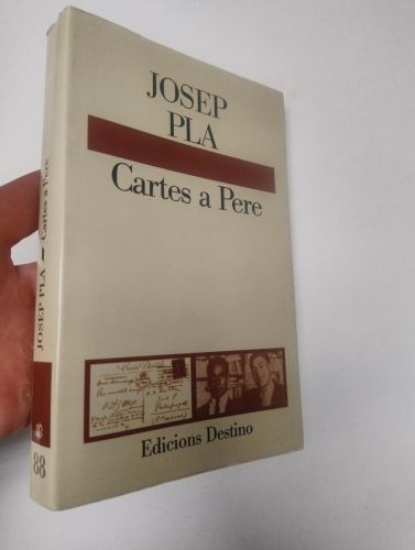 Portada del libro de Cartes a Pere