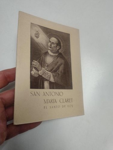 Portada del libro de San Antonio María Claret. El santo de hoy