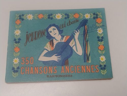 Portada del libro de 350 chansons anciennes