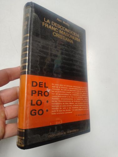 Portada del libro de La desconocida franc-masonería cristiana