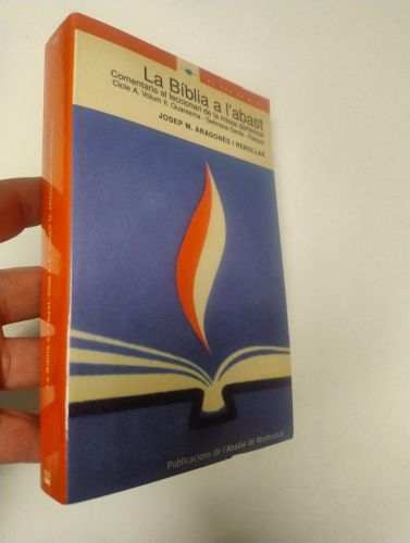 Portada del llibre de La Bíblia a l'abast