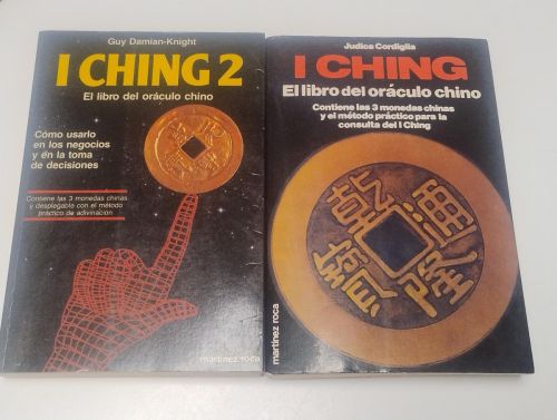 Portada del libro de I ching (2 tomos)