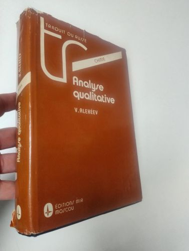 Portada del libro de Analyse qualitative