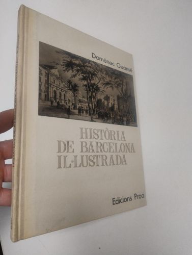 Portada del libro de Història de Barcelona il·lustrada