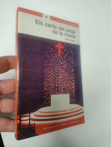 Portada del libro de Els cants del propi de la missa