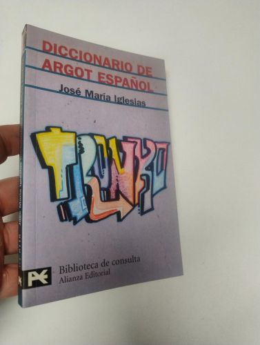 Portada del libro de Diccionario de argot español