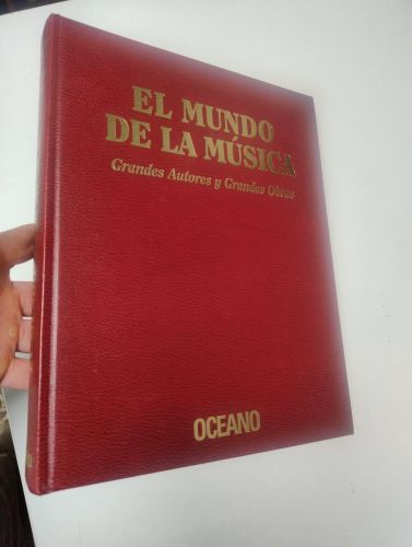 Portada del libro de El Mundo de la Música. Grandes autores y grandes obras