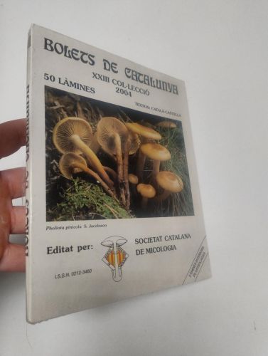 Portada del libro de Bolets de Catalunya. XXIII col·lecció 2004. 50 làmines
