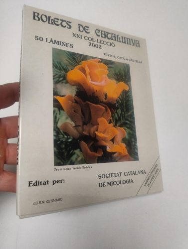 Portada del libro de Bolets de Catalunya. XXI col·lecció 2002. 50 làmines