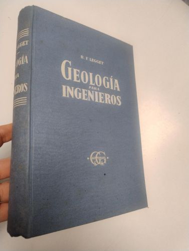 Portada del libro de Geología para ingenieros