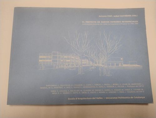 Portada del libro de El proyecto de nuevos patrones residenciales