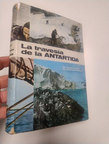 Portada del libro de La Travesía de la Antártida