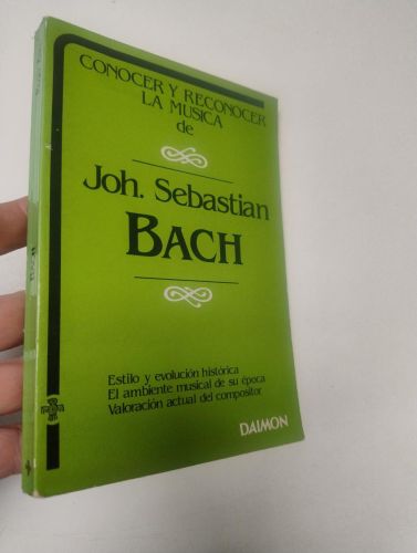 Portada del libro de Bach