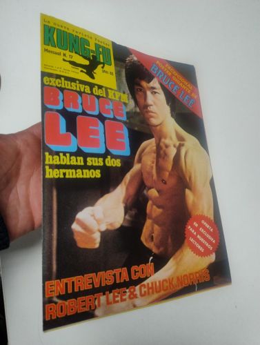 Portada del libro de La nueva revista Poster Kung-fu. nº 17. Bruce Lee