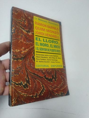 Portada del libro de El lloro, el moro, el mico i el senyor de Puerto Rico