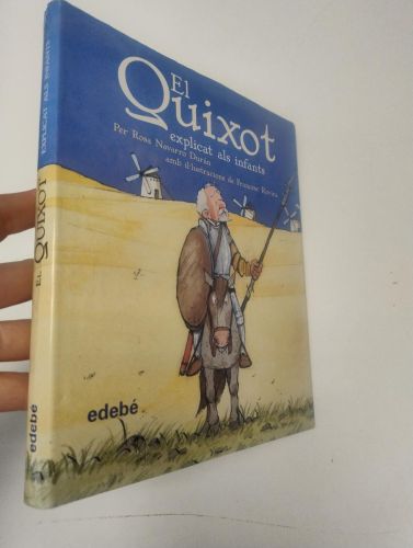 Portada del libro de EL QUIXOT EXPLICAT ALS INFANTS
