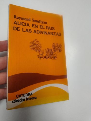Portada del libro de Alicia en el país de las adivinanzas