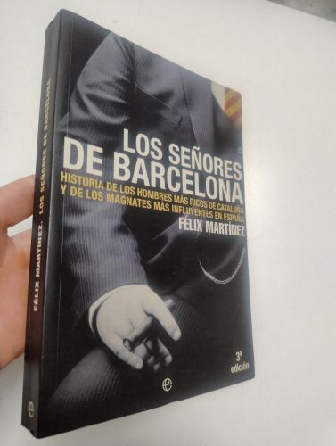 Portada del libro de Los señores de Barcelona