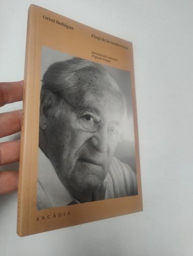 Portada del libro de Elogi de la modernitat