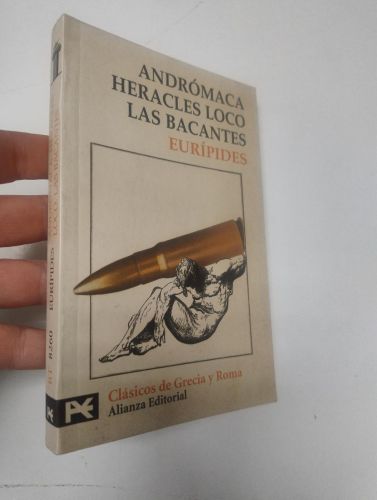 Portada del libro de Andrómaca. Heracles loco. Las Bacantes