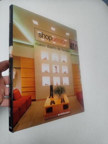 Portada del libro de Shop design. Nuevo diseño de tiendas