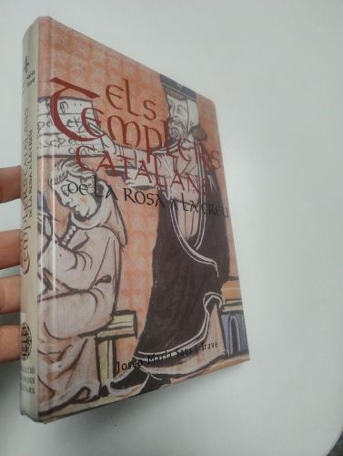 Portada del libro de Els templers catalans. De la rosa a la creu