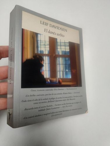 Portada del libro de El danés serbio