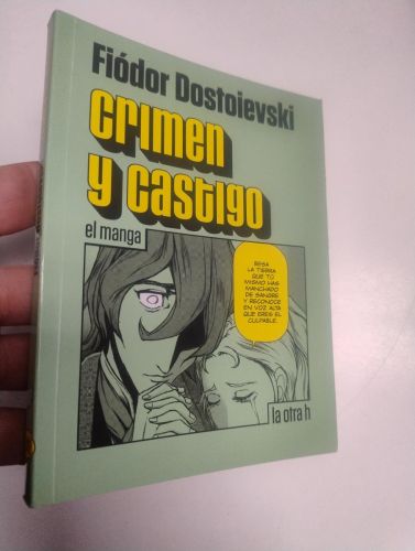 Portada del libro de Crimen y Castigo (manga)