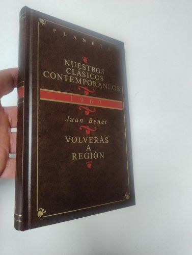 Portada del libro de Volverás a Región