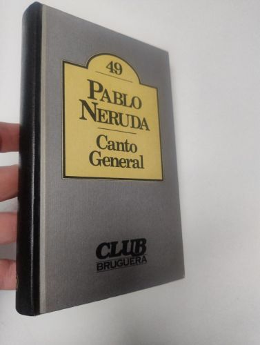 Portada del libro de Canto general