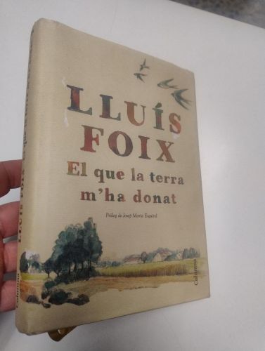 Portada del libro de El que la terra m'ha donat