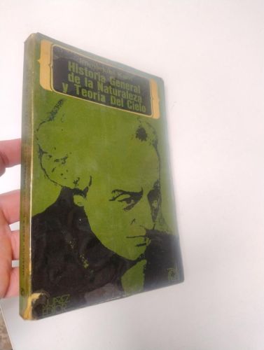 Portada del libro de Historia General de la Naturaleza y Teoría del Cielo