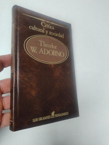 Portada del llibre de Crítica cultural y sociedad