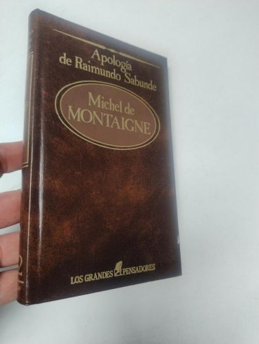 Portada del llibre de Apología de Raimundo Sabunde