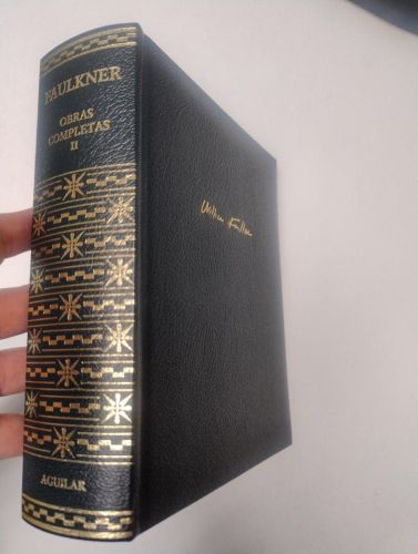 Portada del llibre de Obras completas II (¡Absalón, Absalón! / Desciende, Moisés / El villorrio / La ciudad)