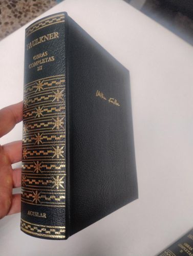 Portada del llibre de Obras completas III (La mansión / La paga del soldado / Mosquitos / Sartoris)