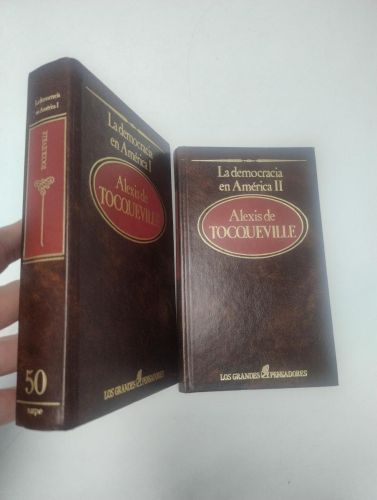 Portada del libro de La democracia en América (2 vols.)