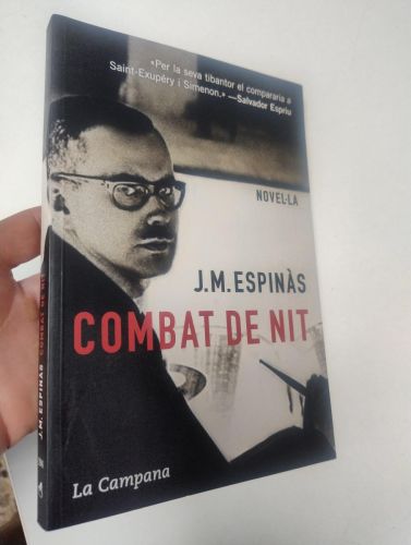 Portada del libro de Combat de nit