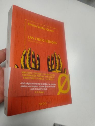 Portada del libro de Las cinco heridas