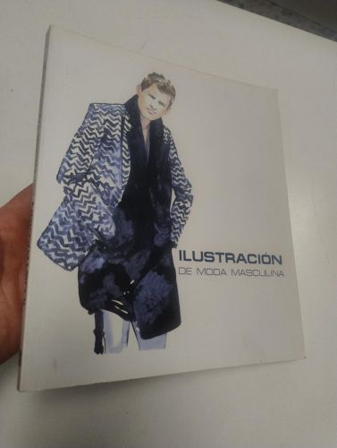 Portada del libro de Ilustración de moda masculina
