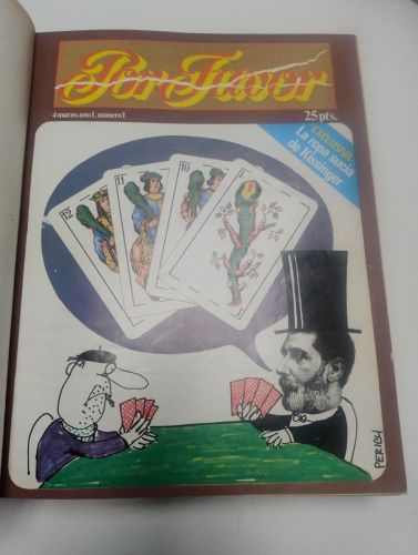 Portada del libro de Revista Por favor. Números 1 al 25. 