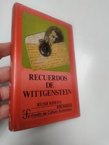 Portada del libro de Recuerdos de Wittgenstein