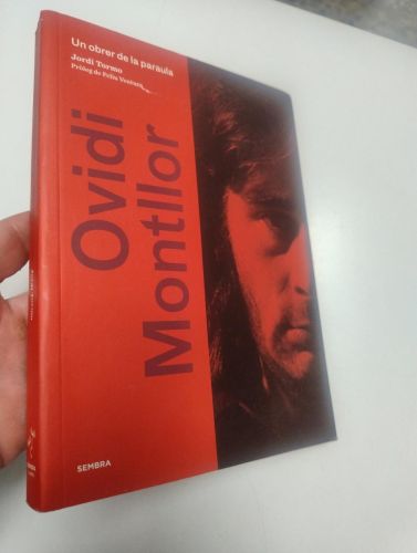 Portada del libro de Ovidi Montllor. Un obrer de la paraula