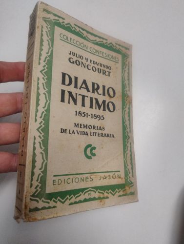 Portada del libro de Diario íntimo