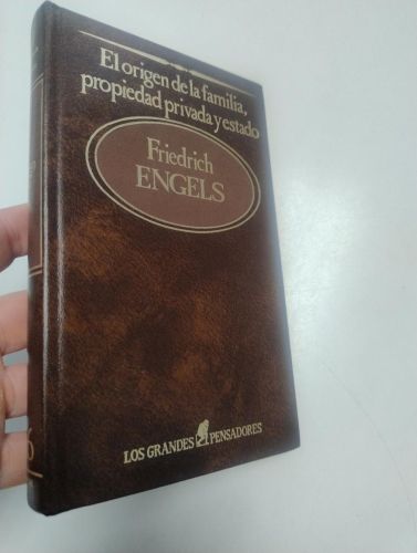 Portada del llibre de El origen de la familia, propiedad privada y estado