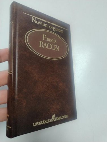 Portada del llibre de Novum organum