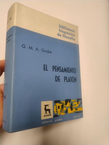 Portada del libro de El pensamiento de Platón