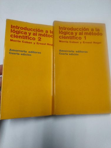 Portada del libro de Introducción a la lógica y al método científico (2 vols.)